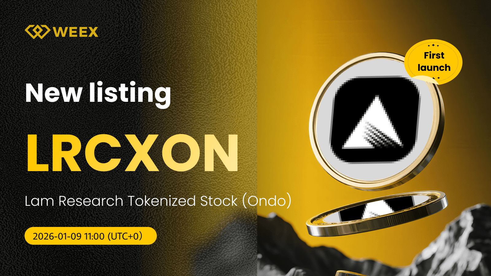 在WEEX交易LRCXON USDT: Lam Research 代币化股票硬币