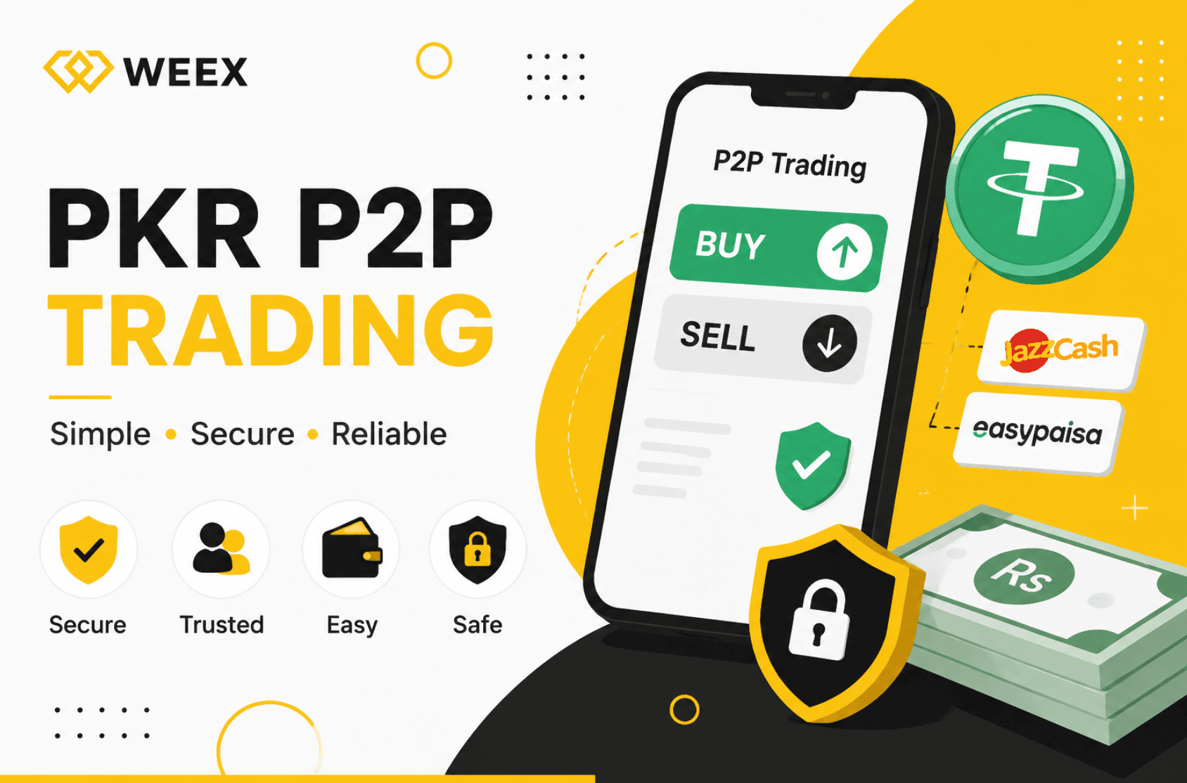 巴基斯坦 P2P 加密货币交易中的 JazzCash 与 Easypaisa：你应该如何选择？