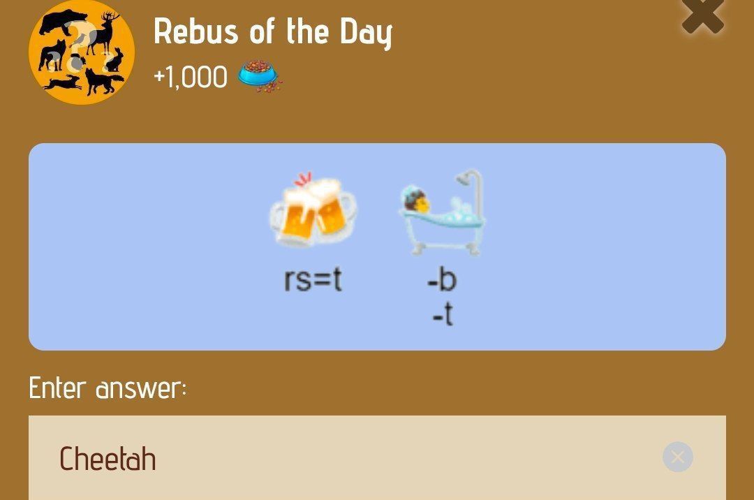 2025年1月14日Zoo每日Rebus