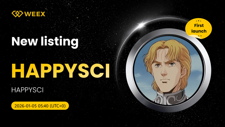 HAPPYSCI USDT 新上市于WEEX现货