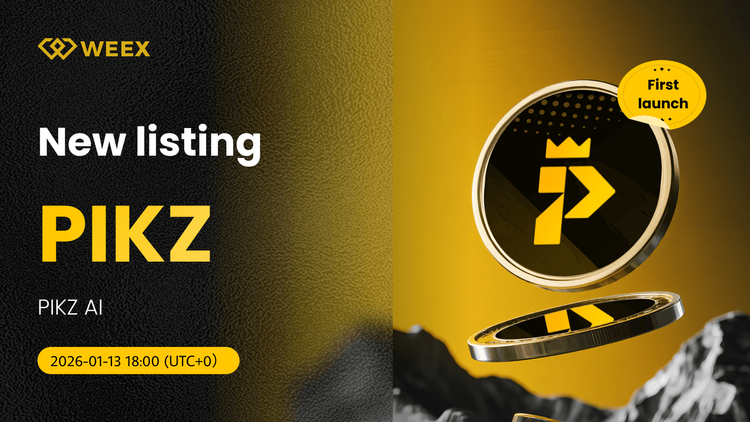 PIKZ USDT 现在在WEEX现货: 交易 PIKZ AI (PIKZ) Coin