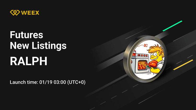 RALPH USDT 期货:WEEX交易所新上市