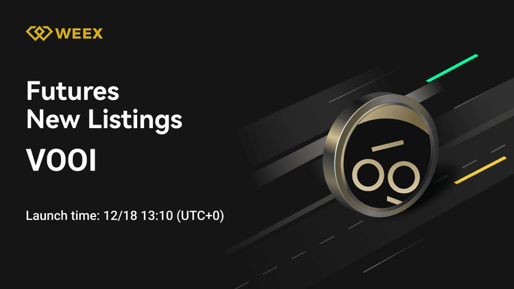 VOOI USDT 永续合约已上架 WEEX 合约交易