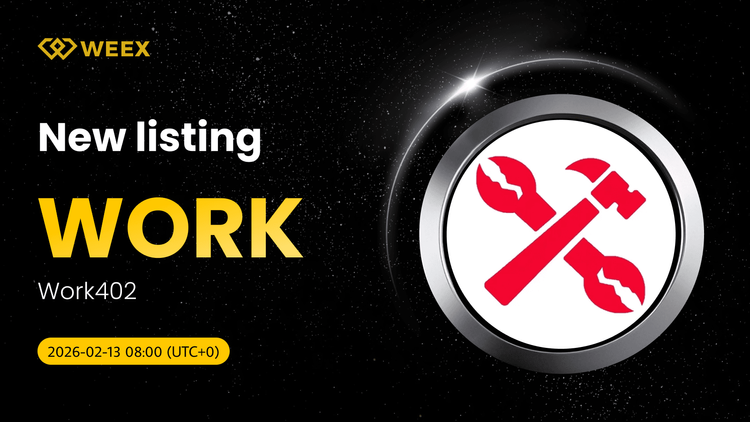 USDT 交易对现已开售：Work402 (WORK) 在 WEEX 首发